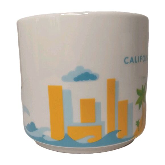 Starbucks California Are Here Collection YAH 2013 Coffee Mug Retired 14 oz - Picture 4 of 8